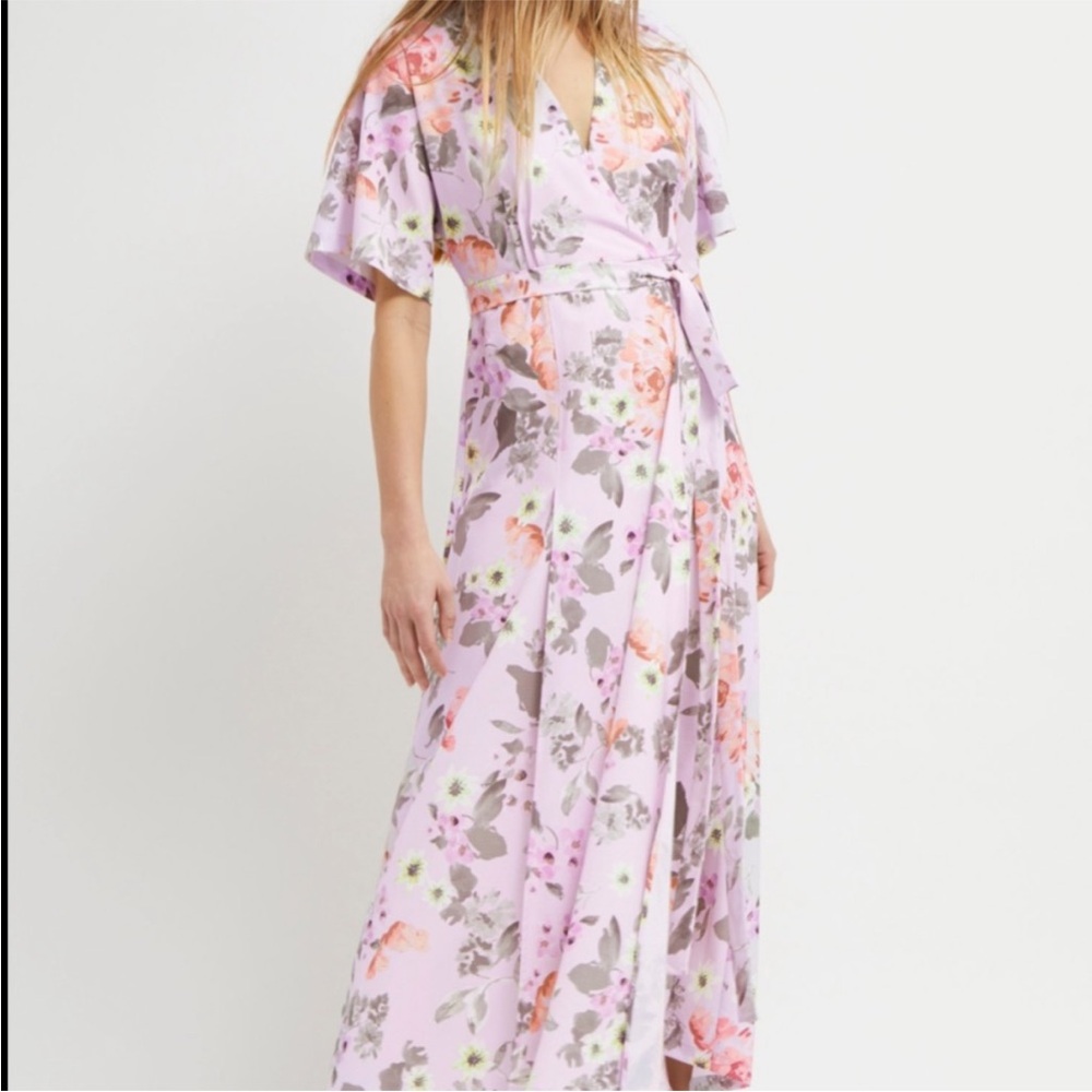 French Connection Armoise Crepe Maxi Dress